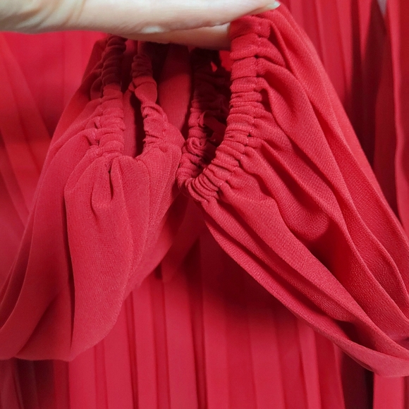 Red blouse _Zara_S/M_ NWOT - Picture 6 of 9